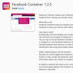 Facebook Container
