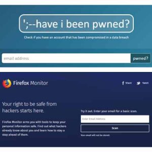 データ侵害をチェック