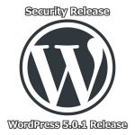 WordPress 5.0.1 Security Release