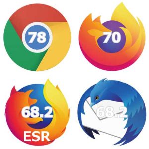 Chrome Firefox Thunderbird