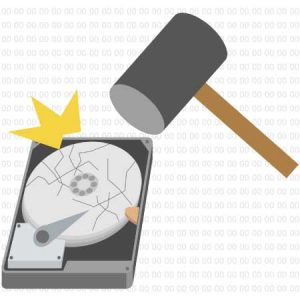 HDD(ハードディスク)完全消去・物理破壊
