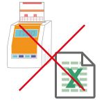 タイムカードとExcelによる勤怠管理