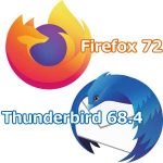 Firefox 72 と Thunderbird 68.4